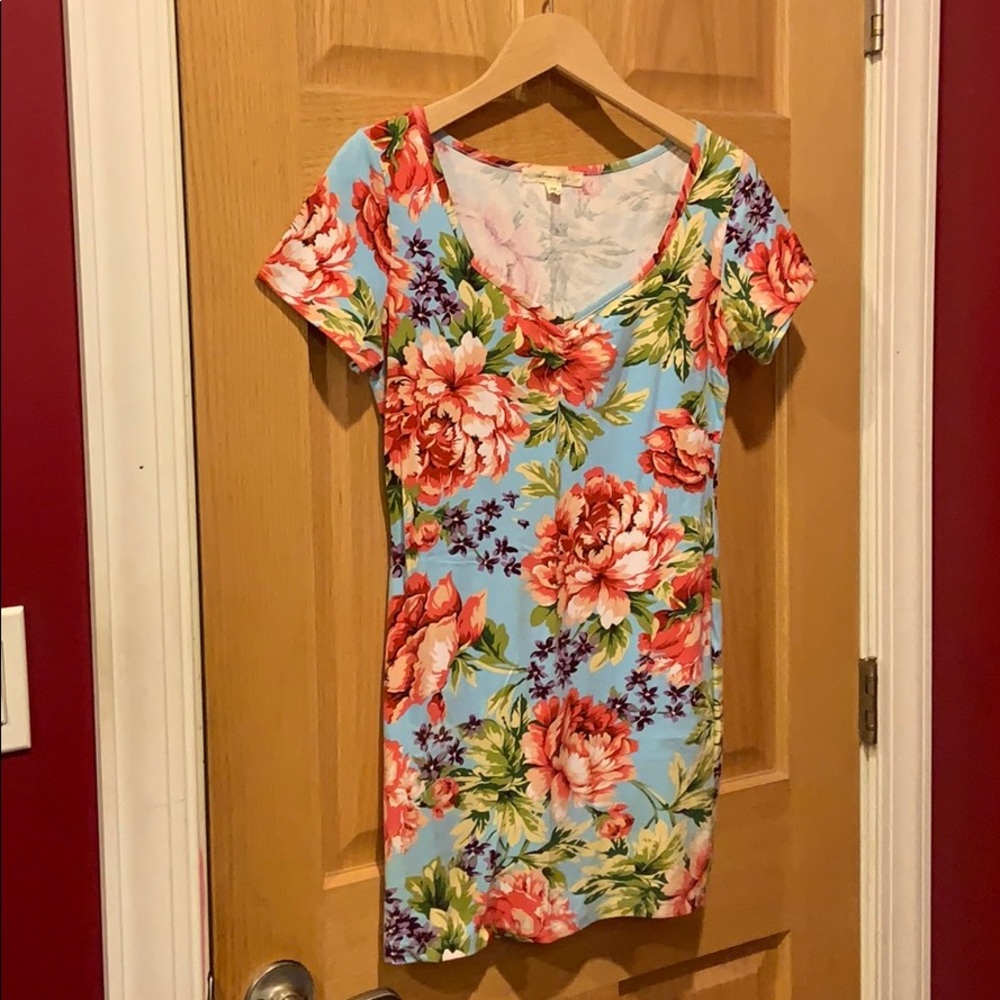 Forever 21 floral dress.